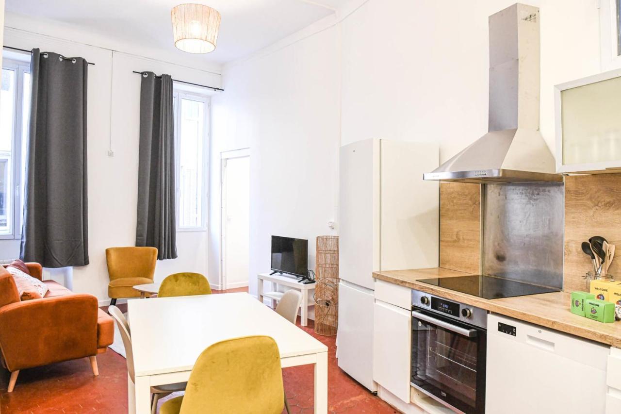Appartement 2 Chambres Vieux Port Et Cours Julien Marseilles Buitenkant foto